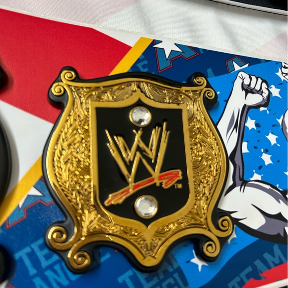 Authentic Kurt Angle WWE champion wrestling belt NEW - Picture 12 of 16